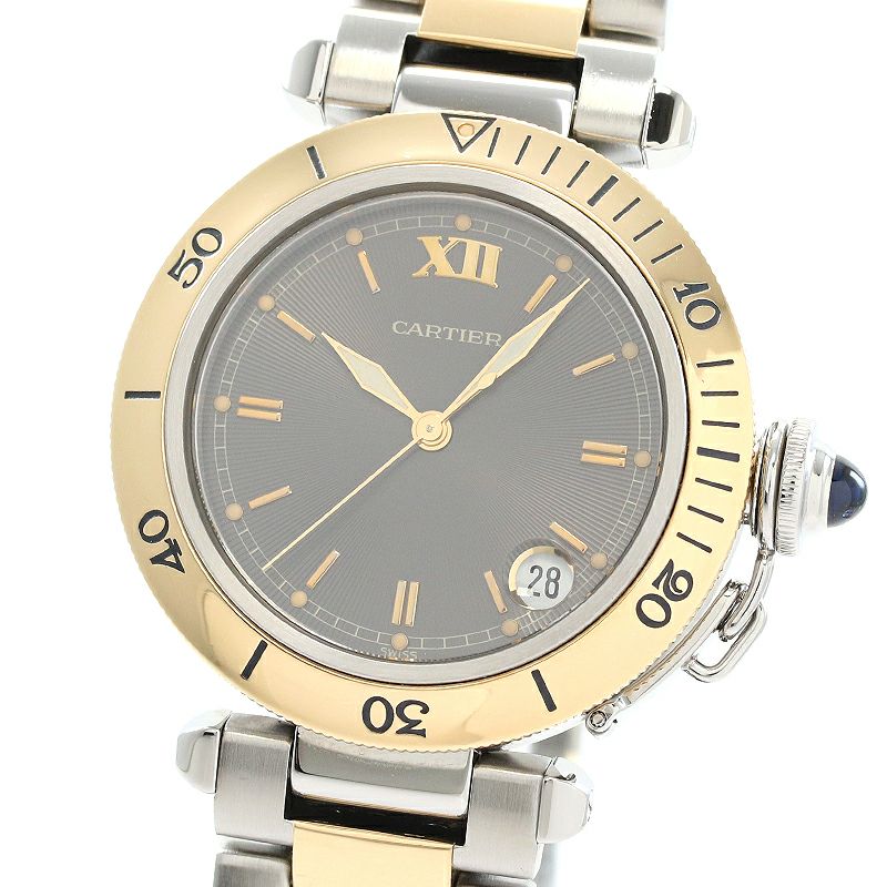 【中古】CARTIER PASHA DE CARTIER PLONGEUR 35MM カルティエ パシャ ドゥ カルティエ プロンジャー 35MM W31016N1