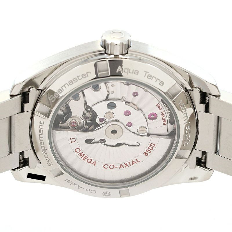 【中古】OMEGA SEAMASTER AQUA TERRA 150M CO-AXIAL CHRONOMETER オメガ シーマスター アクアテラ 150M コーアクシャル クロノメーター 38.5MM 231.10.39.21.01.001