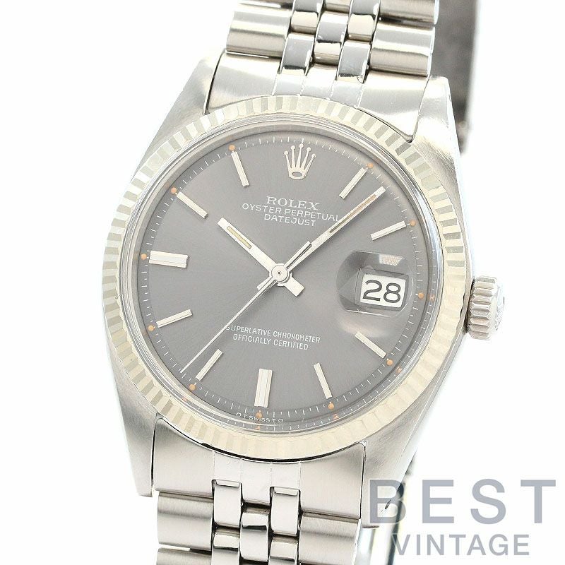 【中古】ROLEX OYSTER PERPETUAL DATEJUST 36 SIGMA DIAL ロレックス オイスターパーペチュアル デイトジャスト 36 シグマダイヤル 1601/4