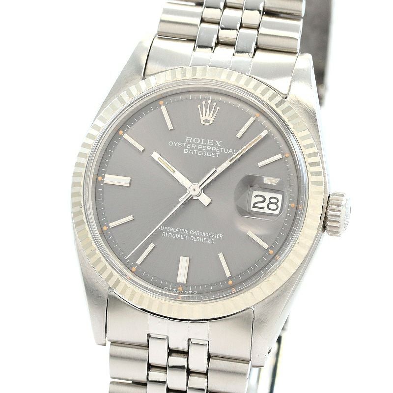 【中古】ROLEX OYSTER PERPETUAL DATEJUST 36 SIGMA DIAL ロレックス オイスターパーペチュアル デイトジャスト 36 シグマダイヤル 1601/4