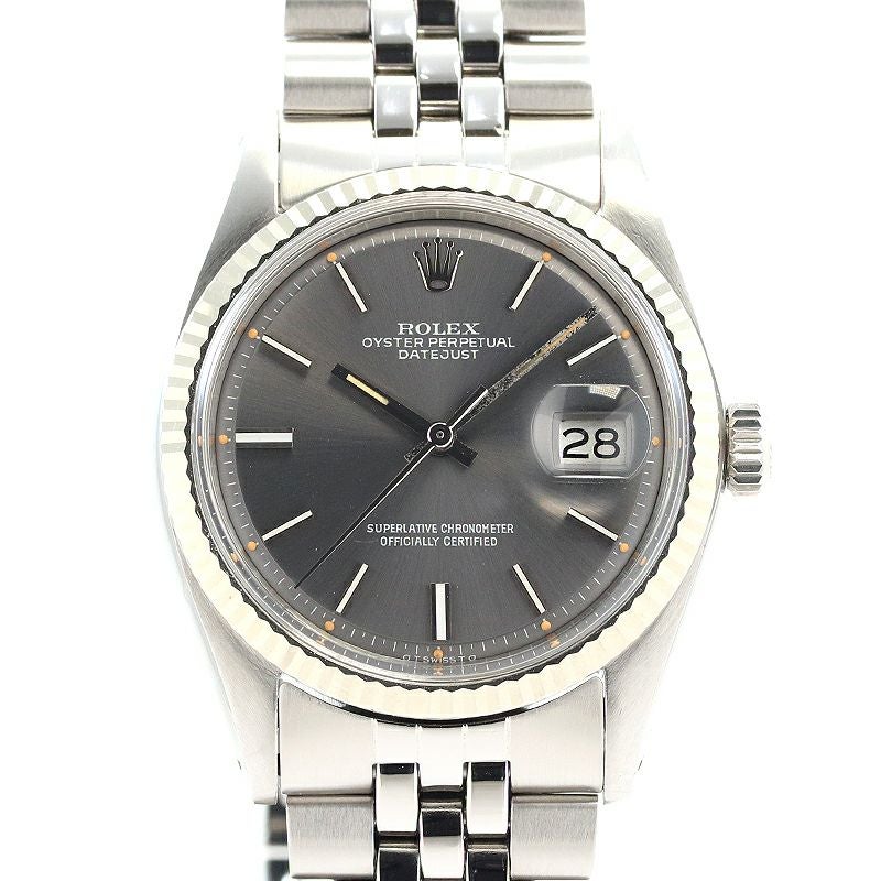 【中古】ROLEX OYSTER PERPETUAL DATEJUST 36 SIGMA DIAL ロレックス オイスターパーペチュアル デイトジャスト 36 シグマダイヤル 1601/4
