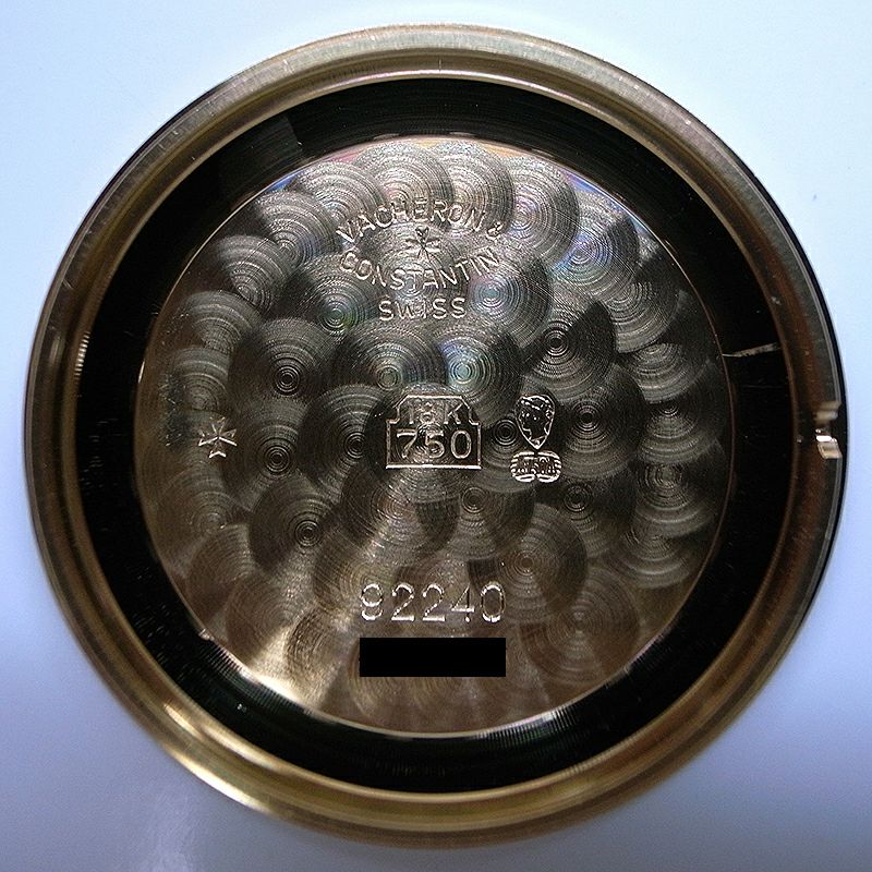 【中古】VACHERON CONSTANTIN ESSENTIAL SMALL SECONDS ヴァシュロン・コンスタンタン エッセンシャル スモールセコンド 92240/000J-4