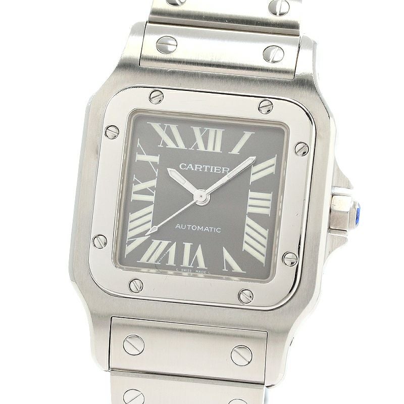 【中古】CARTIER SANTOS GALBEE LARGE MODEL ASIA LIMITED EDITION カルティエ サントス ガルベ LM アジア限定モデル W20067D6