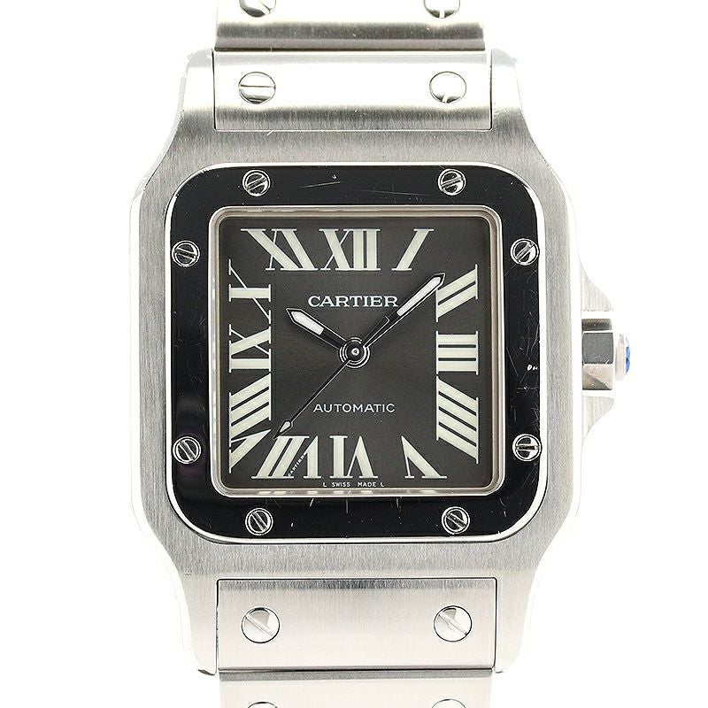 【中古】CARTIER SANTOS GALBEE LARGE MODEL ASIA LIMITED EDITION カルティエ サントス ガルベ LM アジア限定モデル W20067D6