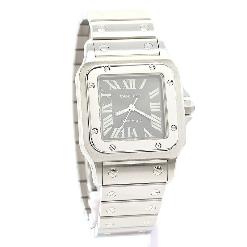 【中古】CARTIER SANTOS GALBEE LARGE MODEL ASIA LIMITED EDITION カルティエ サントス ガルベ LM アジア限定モデル W20067D6