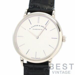 【中古】A.LANGE & SOHNE SAXONIA FLACH A.ランゲ&ゾーネ サクソニア・フラッハ 201.027 (LS2013AM)