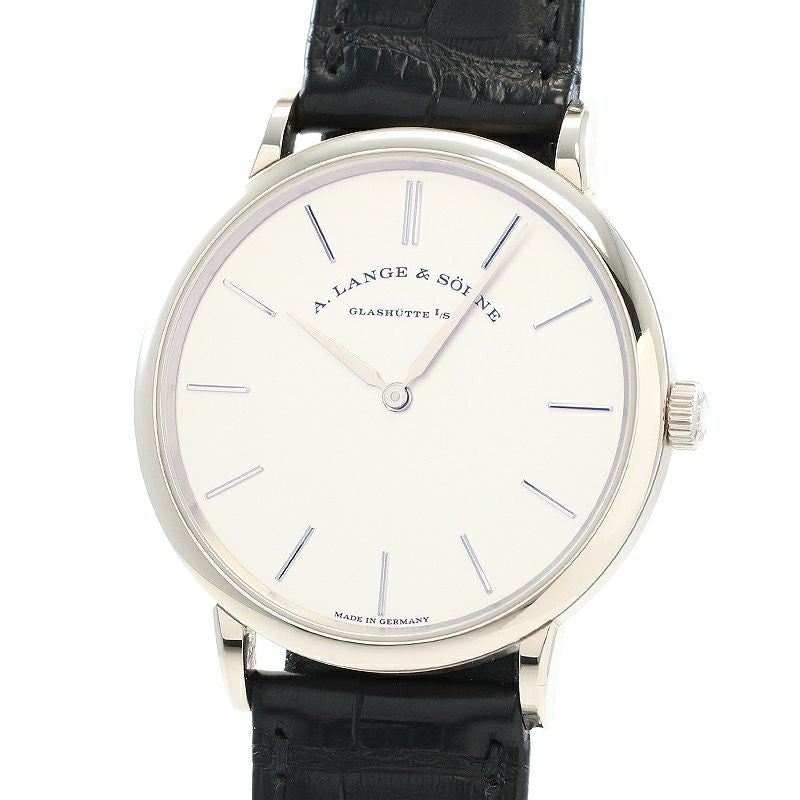 【中古】A.LANGE & SOHNE SAXONIA FLACH A.ランゲ&ゾーネ サクソニア・フラッハ 201.027 (LS2013AM)