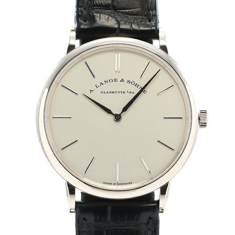 【中古】A.LANGE & SOHNE SAXONIA FLACH A.ランゲ&ゾーネ サクソニア・フラッハ 201.027 (LS2013AM)