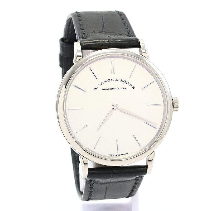 【中古】A.LANGE & SOHNE SAXONIA FLACH A.ランゲ&ゾーネ サクソニア・フラッハ 201.027 (LS2013AM)