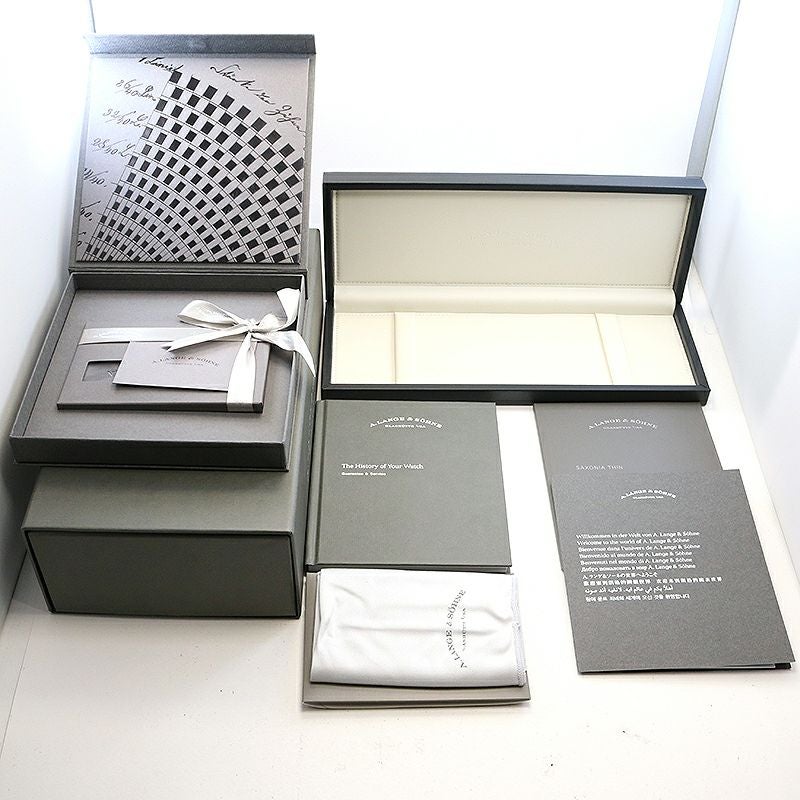 【中古】A.LANGE & SOHNE SAXONIA FLACH A.ランゲ&ゾーネ サクソニア・フラッハ 201.027 (LS2013AM)