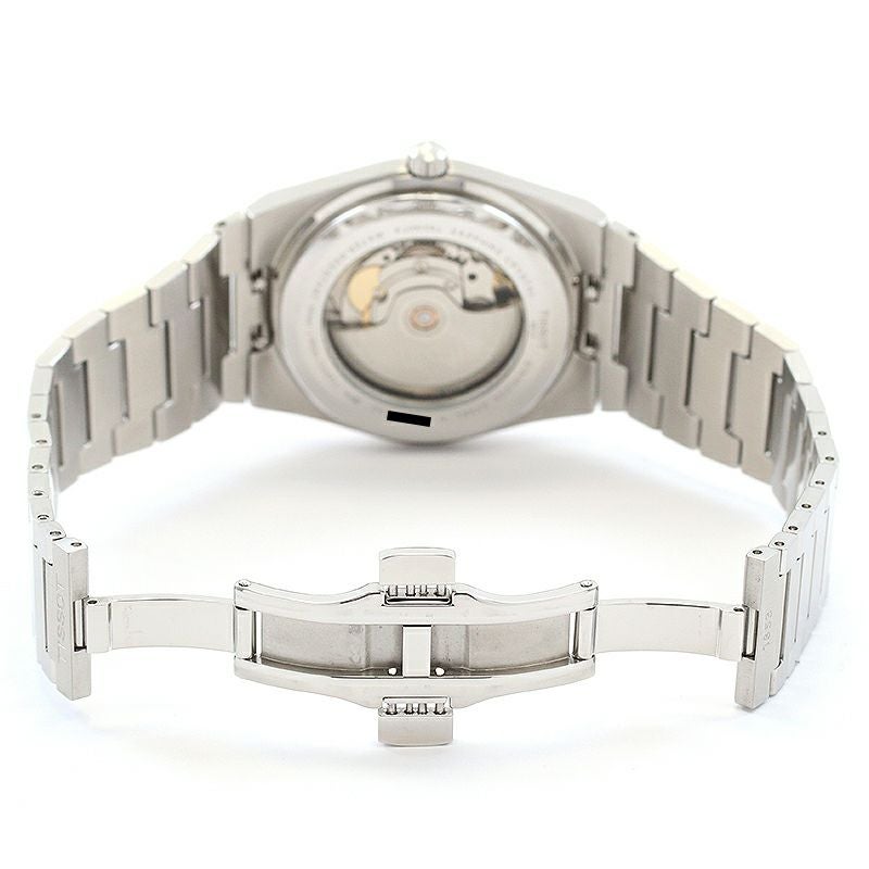 【中古】TISSOT PRX POWERMATIC 80 STEEL & 18K GOLD BEZEL ティソ PRX パワーマティック80 スティール&18Kゴールドベゼル 40MM T931.407.41.041.00 (T931407 A)