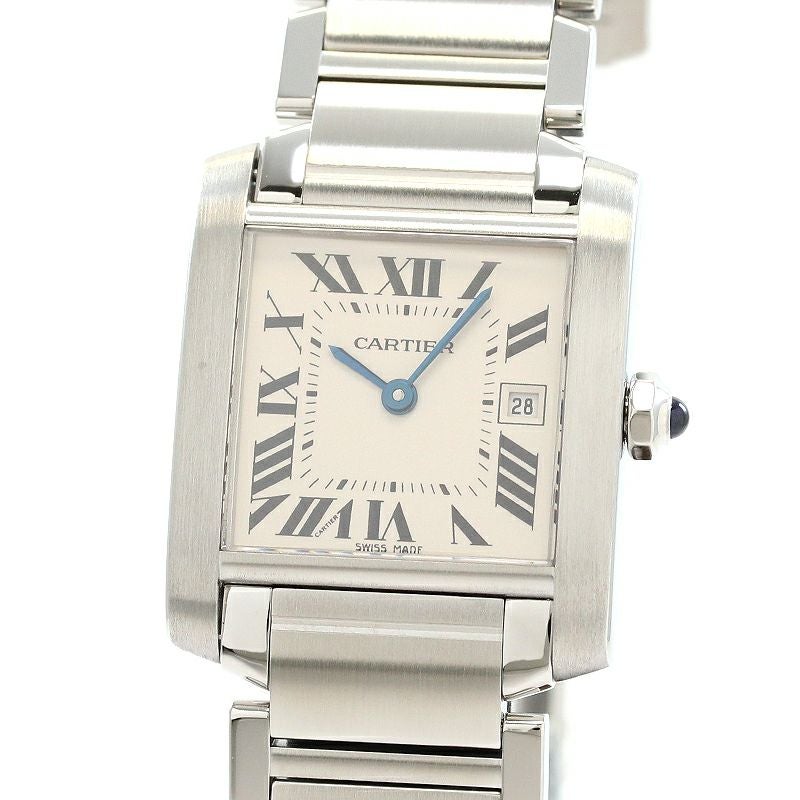 【中古】CARTIER TANK FRANCAISE MEDIUM MODEL カルティエ タンク フランセーズ MM W51011Q3