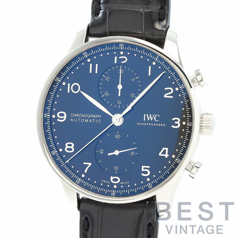【中古】IWC PORTUGIESER CHRONOGRAPH アイ・ダブリュー・シー ポルトギーゼ・クロノグラフ IW371609