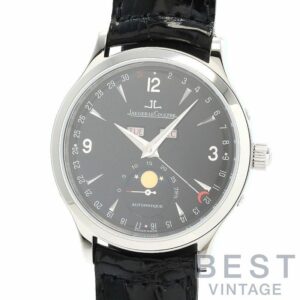 【中古】JAEGER-LECOULTRE MASTER MOON / MASTER BLACK MOON ジャガー・ルクルト マスター・ムーン / マスターブラック・ムーン Q143847A (140.8.98.S)