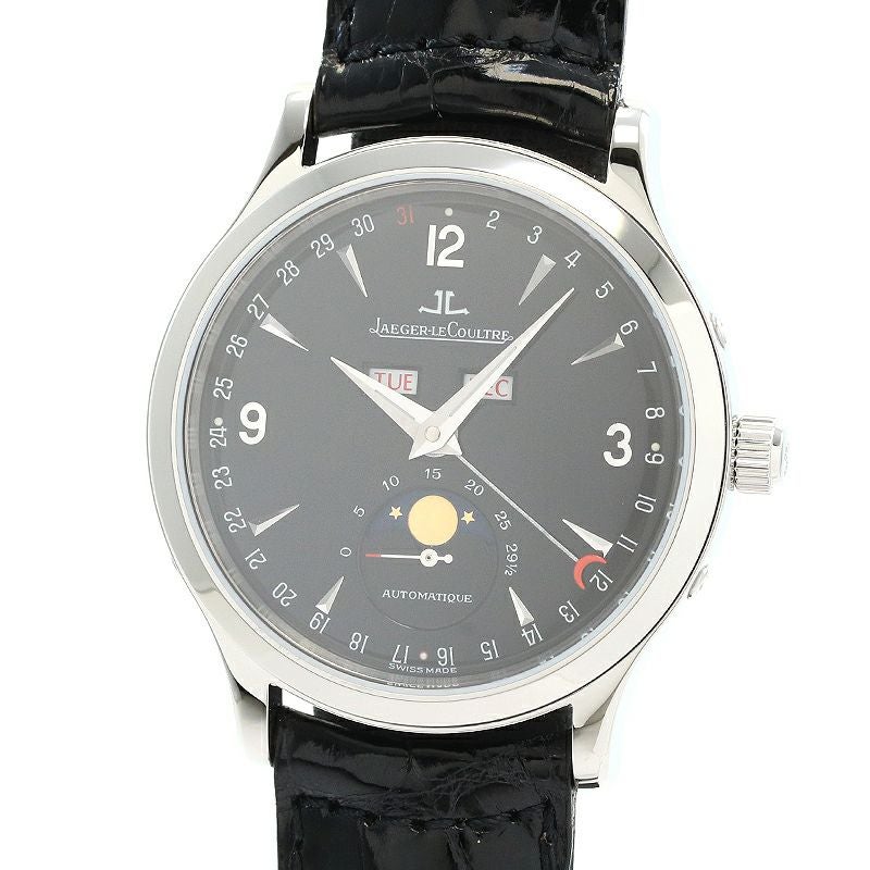 【中古】JAEGER-LECOULTRE MASTER MOON / MASTER BLACK MOON ジャガー・ルクルト マスター・ムーン / マスターブラック・ムーン Q143847A (140.8.98.S)