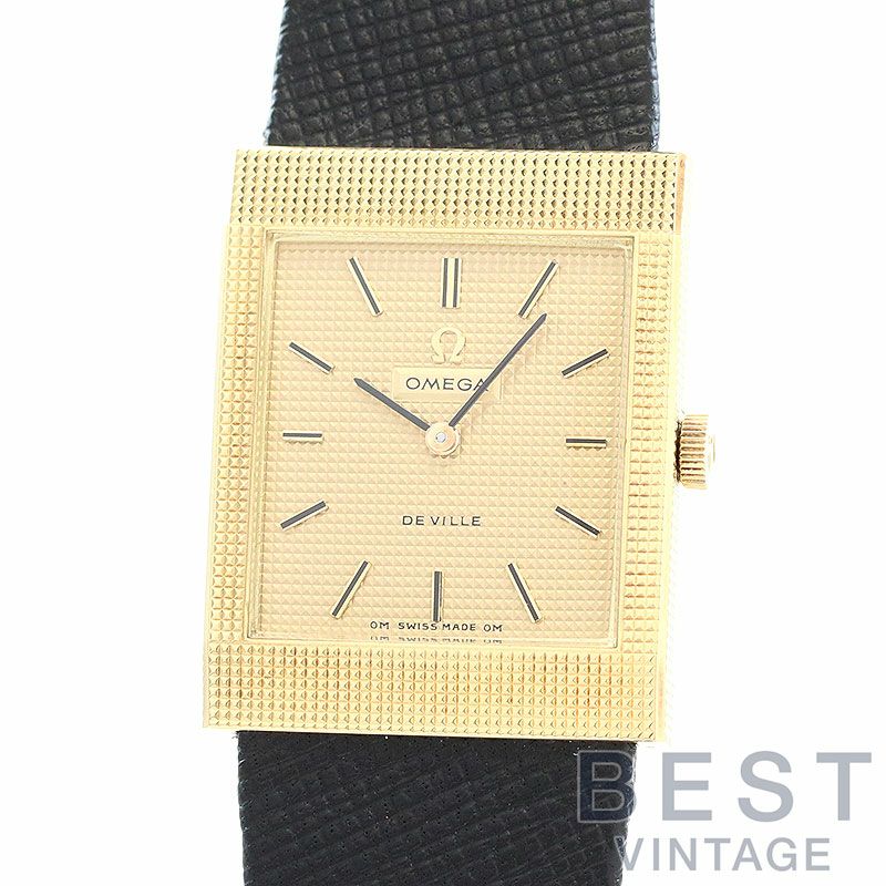 【中古】OMEGA DE VILLE SQUARE WATCH オメガ デヴィル スクエア ウォッチ 111.081