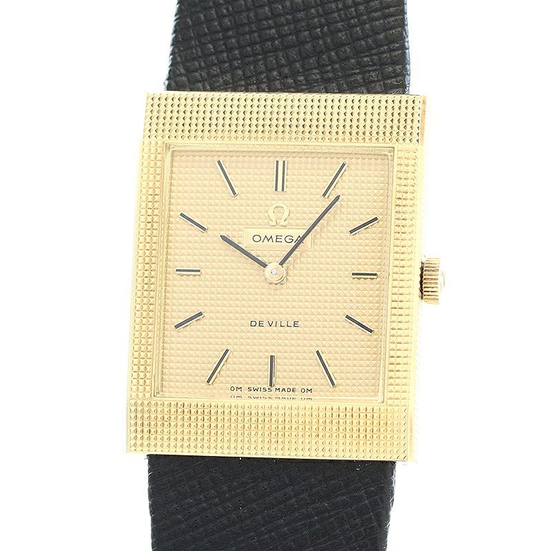 【中古】OMEGA DE VILLE SQUARE WATCH オメガ デヴィル スクエア ウォッチ 111.081