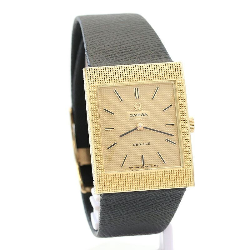 【中古】OMEGA DE VILLE SQUARE WATCH オメガ デヴィル スクエア ウォッチ 111.081