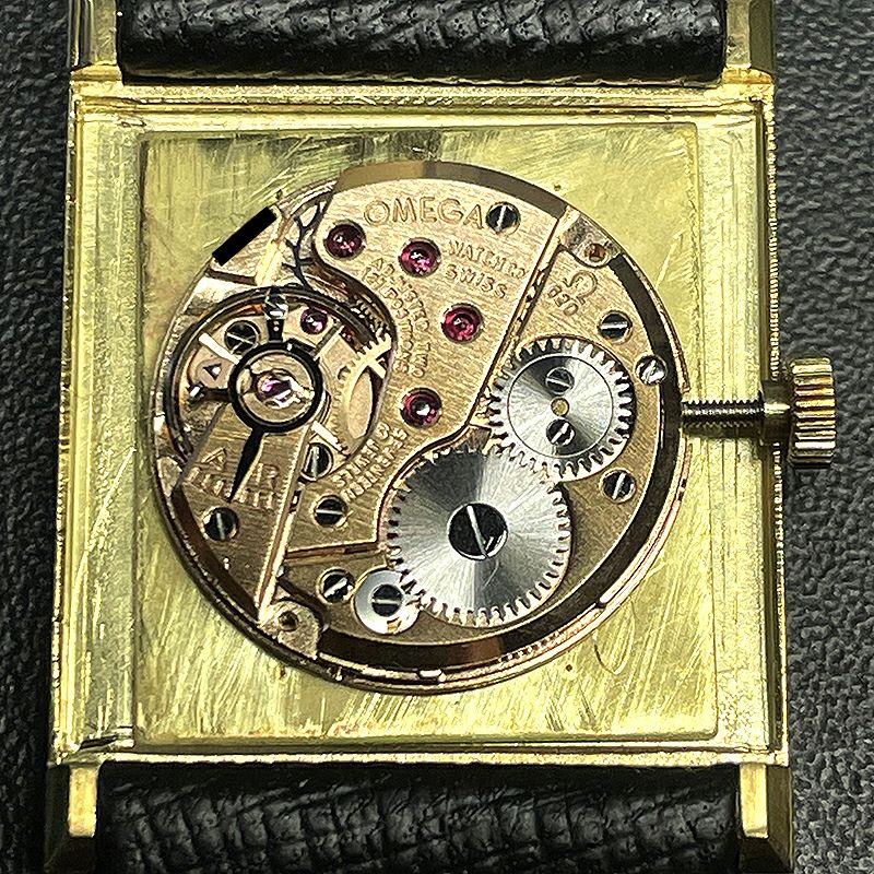 【中古】OMEGA DE VILLE SQUARE WATCH オメガ デヴィル スクエア ウォッチ 111.081