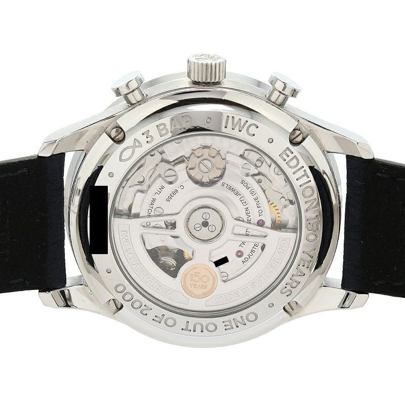 【中古】IWC PORTUGIESER CHRONOGRAPH 150 YEARS アイ・ダブリュー・シー ポルトギーゼ・クロノグラフ 150イヤーズ IW371601