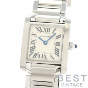 【中古】CARTIER TANK FRANCAISE SMALL MODEL カルティエ タンク フランセーズ SM W51008Q3