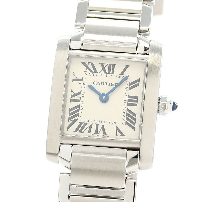 【中古】CARTIER TANK FRANCAISE SMALL MODEL カルティエ タンク フランセーズ SM W51008Q3
