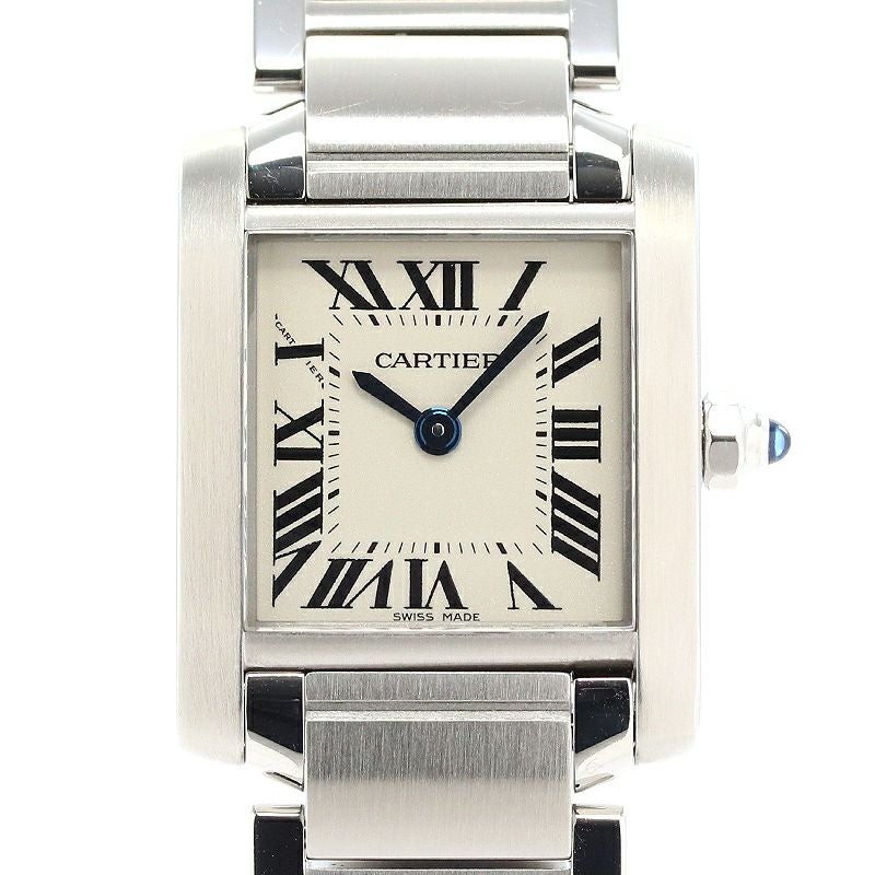 【中古】CARTIER TANK FRANCAISE SMALL MODEL カルティエ タンク フランセーズ SM W51008Q3