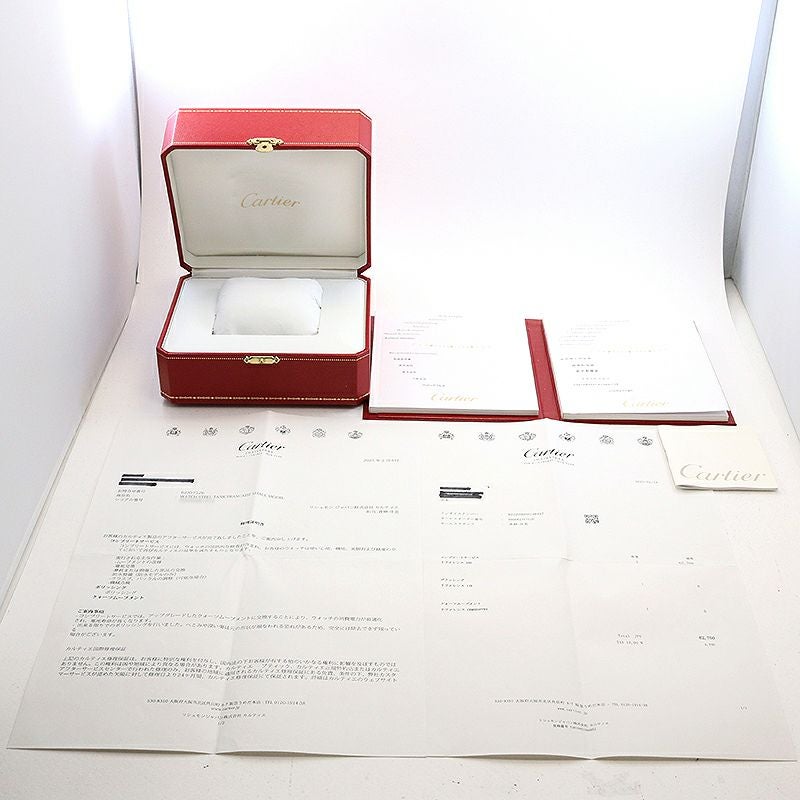 【中古】CARTIER TANK FRANCAISE SMALL MODEL カルティエ タンク フランセーズ SM W51008Q3