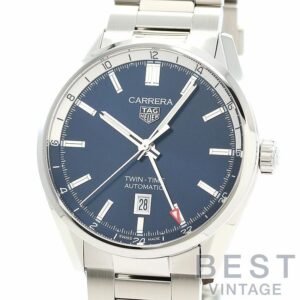 【中古】TAG HEUER CARRERA TWIN-TIME CALIBRE 7 41MM タグ・ホイヤー カレラ キャリバー7 ツインタイム デイト 41MM WBN201A.BA0640