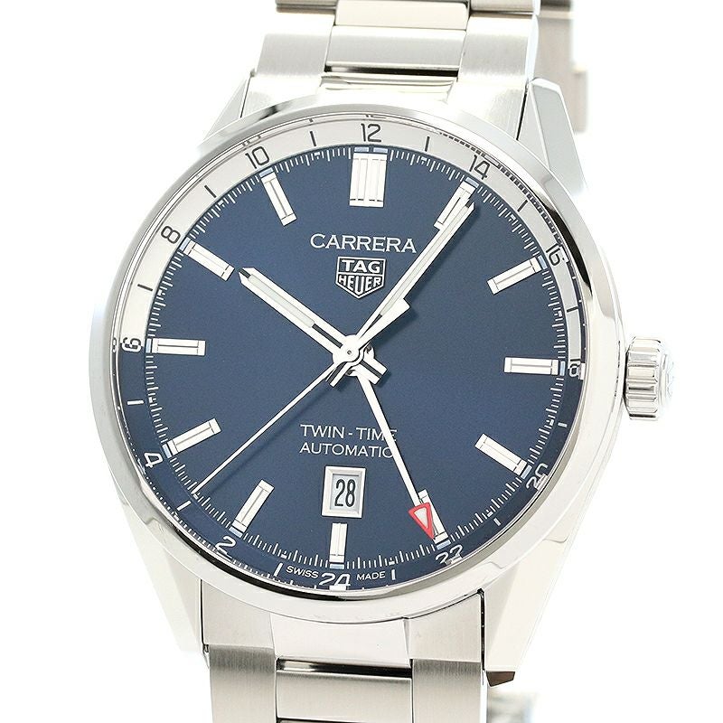 【中古】TAG HEUER CARRERA TWIN-TIME CALIBRE 7 41MM タグ・ホイヤー カレラ キャリバー7 ツインタイム デイト 41MM WBN201A.BA0640