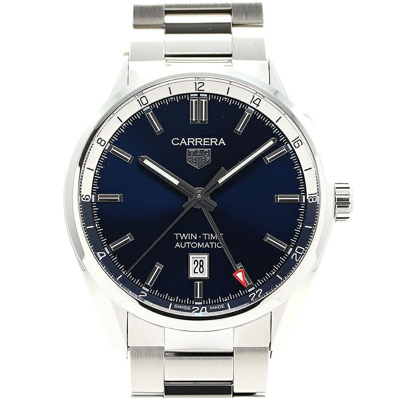 【中古】TAG HEUER CARRERA TWIN-TIME CALIBRE 7 41MM タグ・ホイヤー カレラ キャリバー7 ツインタイム デイト 41MM WBN201A.BA0640