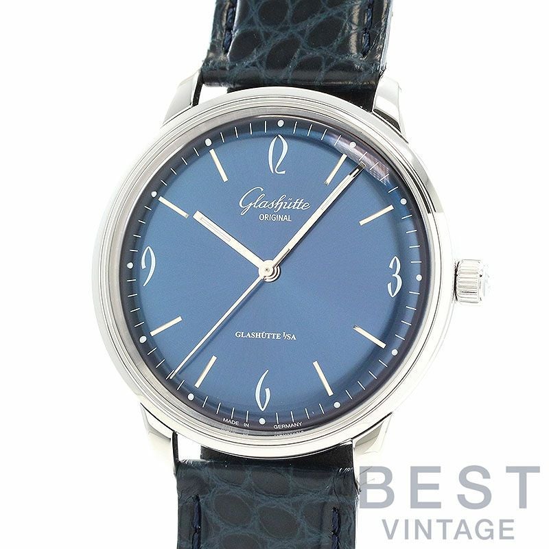 【中古】GLASHUTTE ORIGINAL SENATOR SIXTIES グラスヒュッテ・オリジナル セネタ シックスティーズ 1-39-52-06-02-04