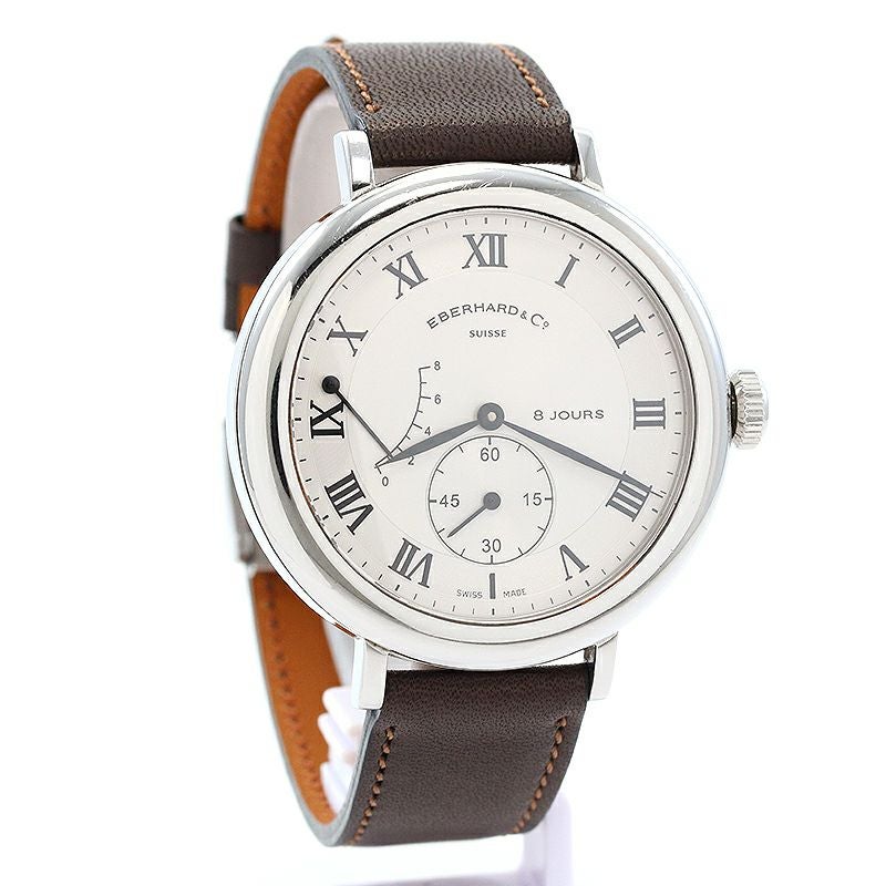 【中古】EBERHARD 8 DAYS GRANDE TAILLE エベラール 8デイズ グランタイユ 21017.2