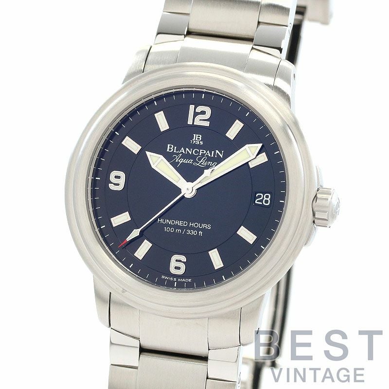 【中古】BLANCPAIN LEMAN AQUA LUNG ブランパン レマン アクアラング 2100-1130A-71 (N02100O01130AA)