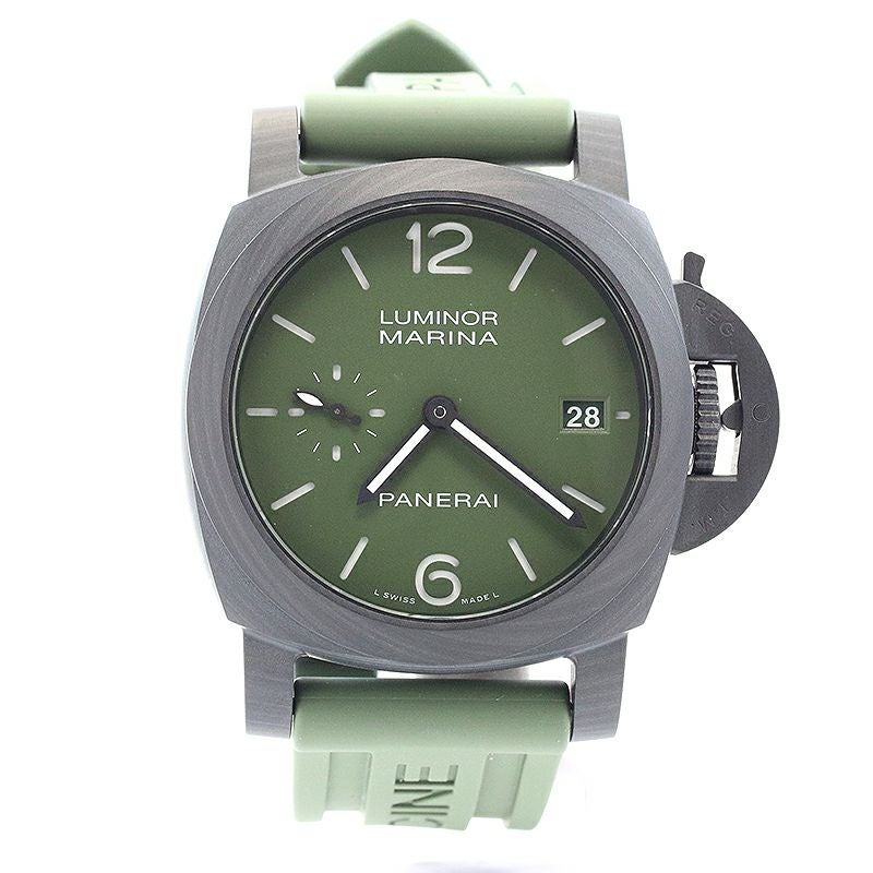 【中古】OFFICINE PANERAI LUMINOR QUARANTA CARBOTECH オフィチーネ・パネライ ルミノール クアランタ カーボテック PAM01526