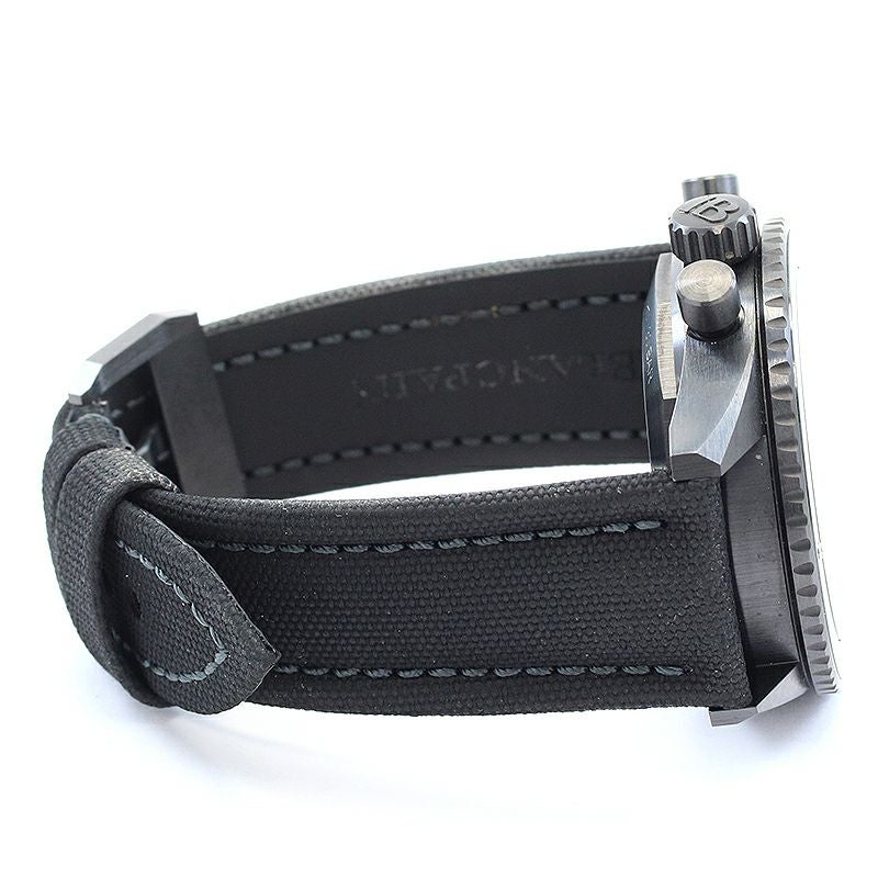 【中古】BLANCPAIN FIFTY FATHOMS BATHYSCAPHE CHRONOGRAPH FLYBACK ブランパン フィフティ ファゾムス バチスカーフ クロノグラフ フライバック 5200-0153-B52A (N05200O001053NB52A)