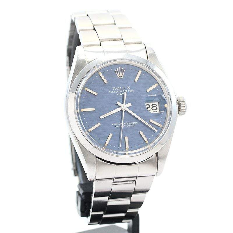 【中古】ROLEX OYSTER PERPETUAL DATE BLUE MIST DIAL ロレックス オイスターパーペチュアル デイト ブルーミストダイヤル 1500/0