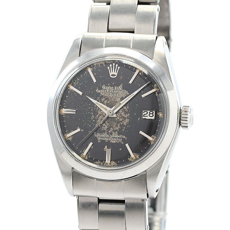 【中古】ROLEX OYSTER PERPETUAL DATE GILT DIAL ロレックス オイスターパーペチュアル デイト ギルトダイヤル 1500/0
