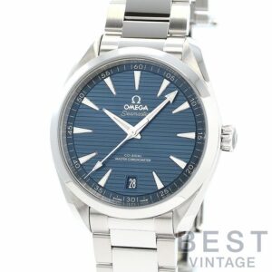 【中古】OMEGA SEAMASTER AQUA TERRA CO-AXIAL MASTER CHRONOMETER オメガ シーマスター アクアテラ 150M コーアクシャル マスタークロノメーター 41MM 220.10.41.21.03.004