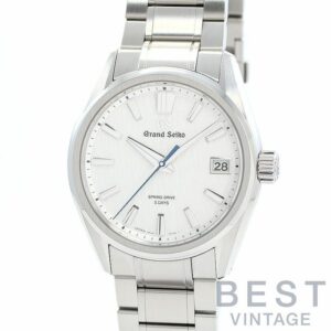 【中古】GRAND SEIKO EVOLUTION 9 COLLECTION 9R SPRING DRIVE WHITE BIRCH グランドセイコー エボリューション9 コレクション 9Rスプリングドライブ 白樺 SLGA009 (9RA2-0AB0)
