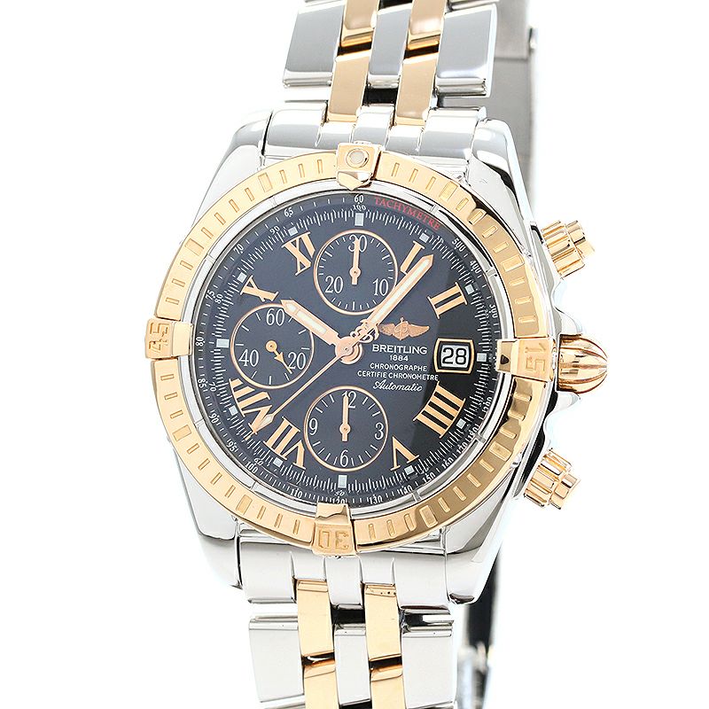 【中古】BREITLING CHRONOMAT EVOLUTION ブライトリング クロノマット エボリューション C1335611/B821/372C (C156B21PAC)