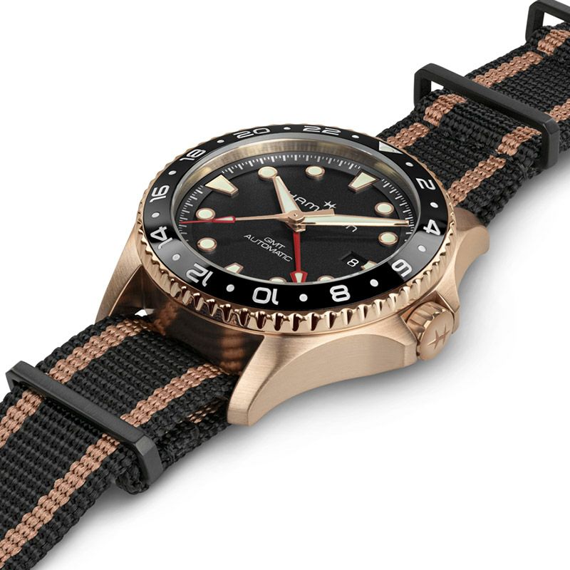 HAMILTON Khaki Navy Scuba Automatic GMT 43mm Bronze ハミルトン カーキ ネイビー スキューバ GMT オート ブロンズ 43mm H82565930