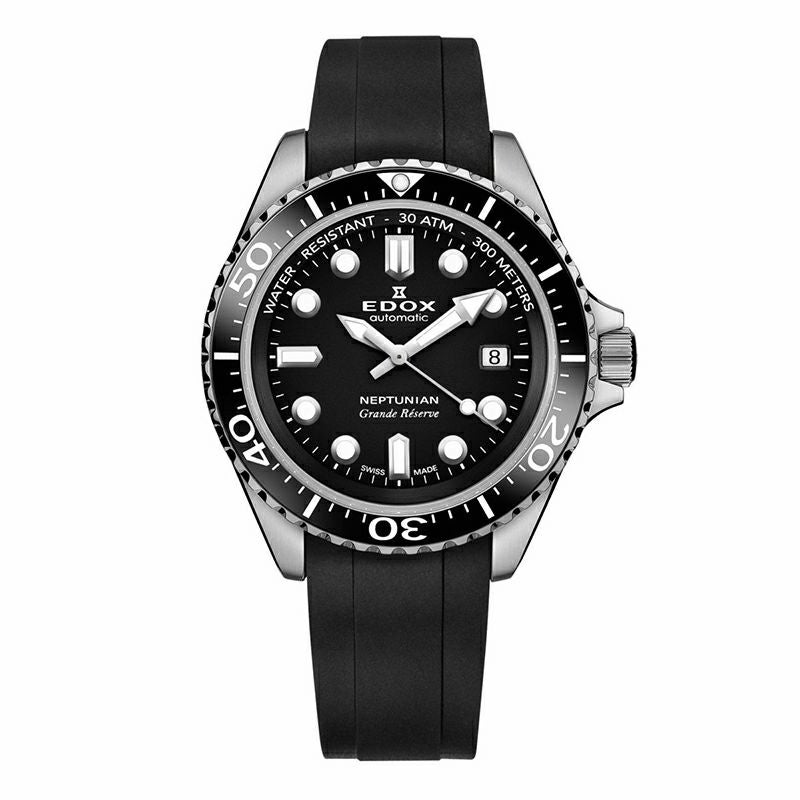 EDOX NEPTUNIAN GRANDE RESERVE DATE AUTOMATIC エドックス ネプチュニアン グランデ リザーブ デイト オートマティック 80801-3NCA-NIN
