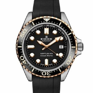 EDOX NEPTUNIAN GRANDE RESERVE DATE AUTOMATIC エドックス ネプチュニアン グランデ リザーブ デイト オートマティック 80801-3NRCA-NIR