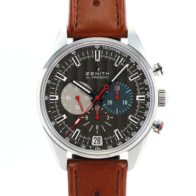 【中古】ZENITH EL PRIMERO 36,000 VpH CLASSIC CARS ゼニス エル・プリメロ 36,000VpH クラシック カーズ 03.2046.400/25.C771