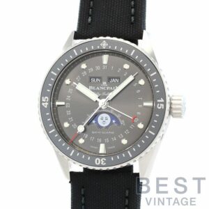 【中古】BLANCPAIN BATHYSCAPHE QUANTIEME COMPLET PHASES DE LUNE ブランパン フィフティ ファゾムス バチスカーフ コンプリートカレンダー ムーンフェイズ 5054-1110-B52A
