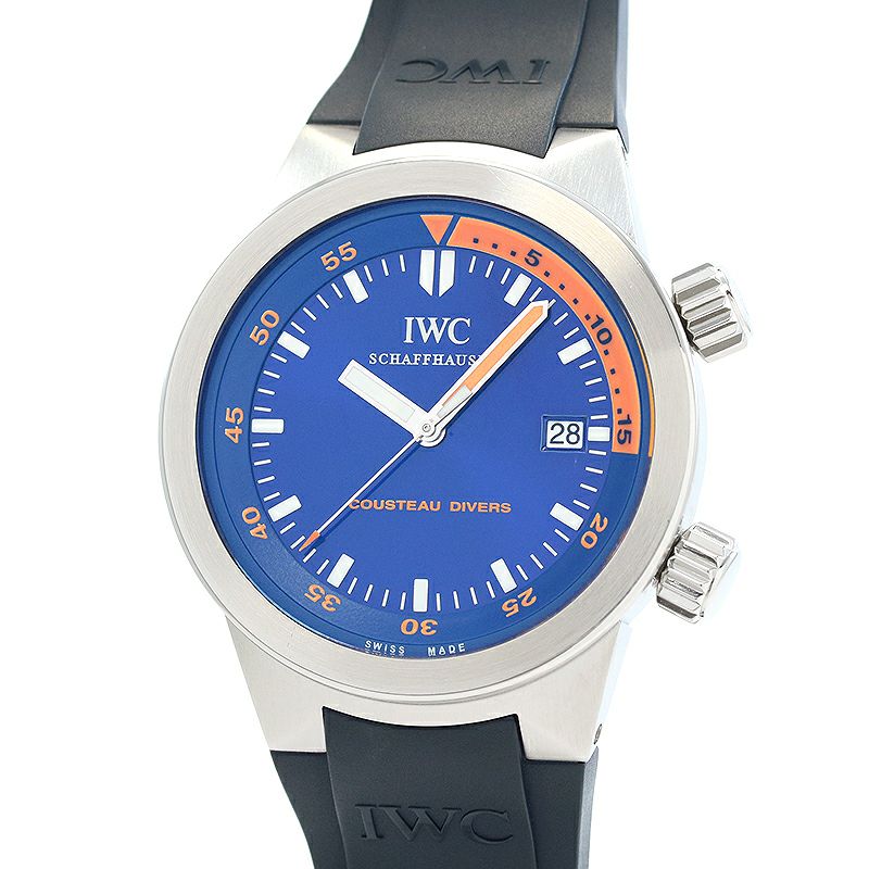 【中古】IWC AQUATIMER COUSTEAU DIVERS アイ・ダブリュー・シー アクアタイマー クストー・ダイバーズ IW354806