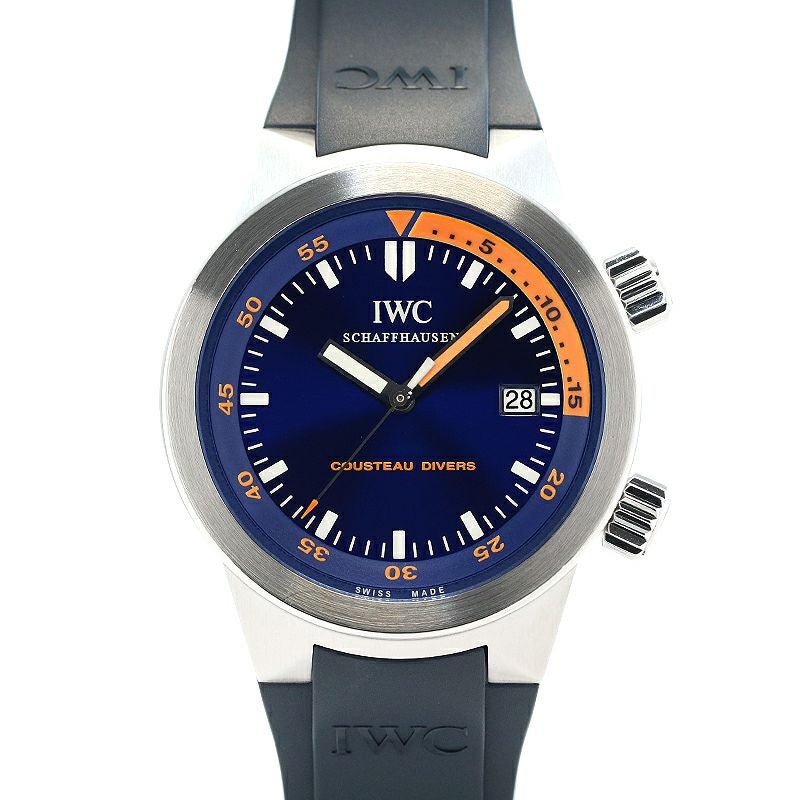 【中古】IWC AQUATIMER COUSTEAU DIVERS アイ・ダブリュー・シー アクアタイマー クストー・ダイバーズ IW354806