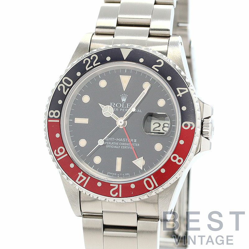 【中古】ROLEX GMT-MASTER II FAT LADY ロレックス GMTマスターII ファットレディ 16760