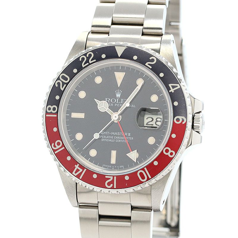 【中古】ROLEX GMT-MASTER II FAT LADY ロレックス GMTマスターII ファットレディ 16760